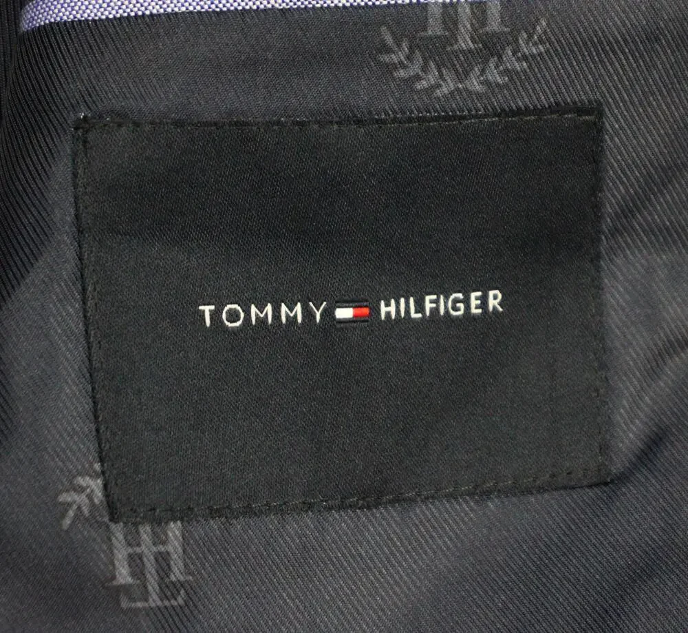 Tommy Hilfiger Conrad Sport Coat Mens 36S Blue Modern Fit TH Flex Stretch Blazer
